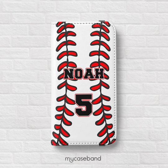 Baseball Wallet Phone Case