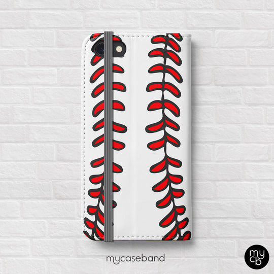 Baseball Wallet Phone Case