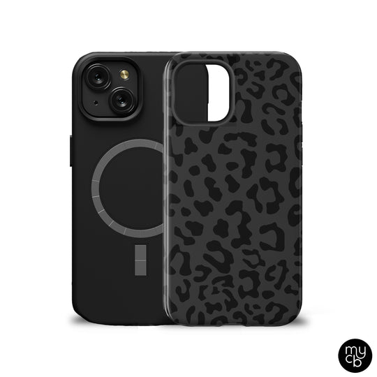 Black Leopard MagSafe Phone Case