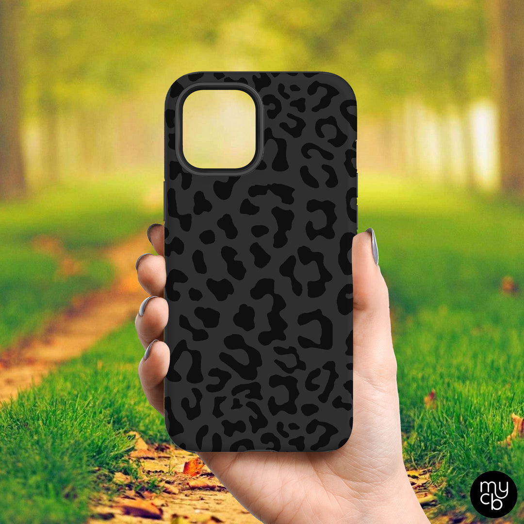 Black Leopard MagSafe Phone Case