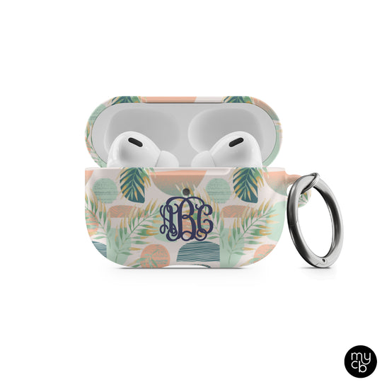 Boho Plants and Shapes AirPods Case