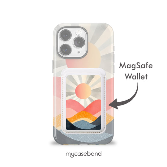 Boho Sunrise MagSafe Wallet