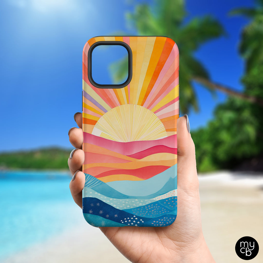 Boho Sunset MagSafe Phone Case