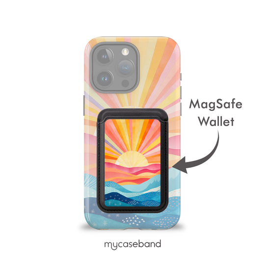 Boho Sunset MagSafe Wallet