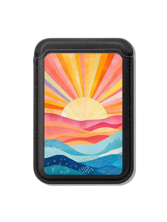 Boho Sunset MagSafe Wallet