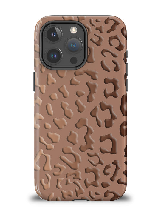 Bronze Leopard Phone Case