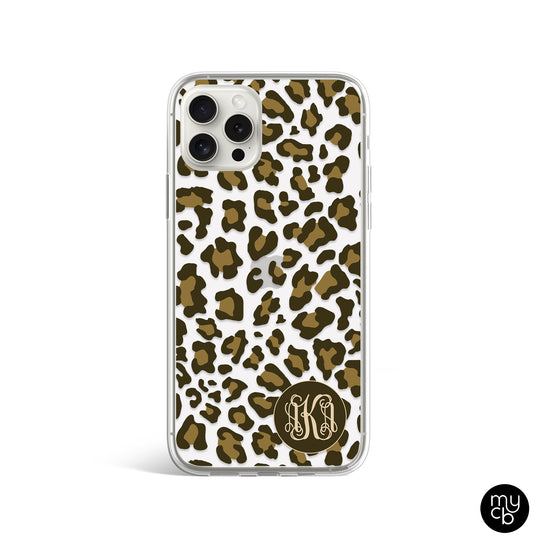 Cheetah Clear Phone Case