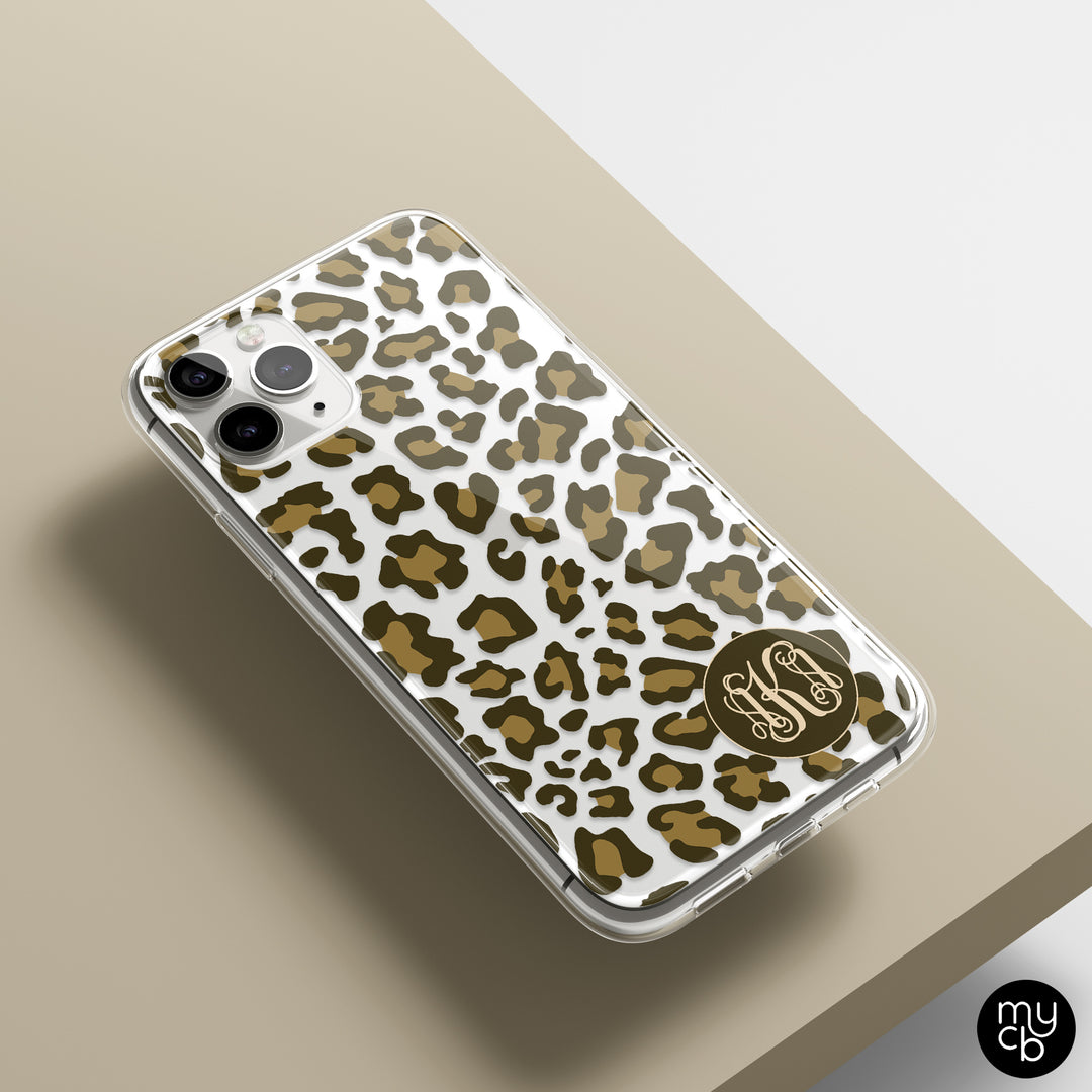 Cheetah Clear Phone Case