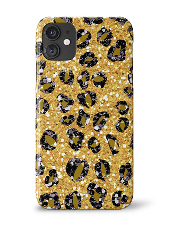 Cheetah Glitter Phone Case