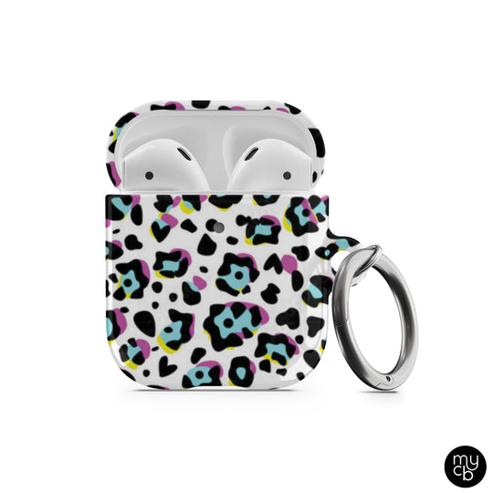 Colorful Leopard AirPods Case