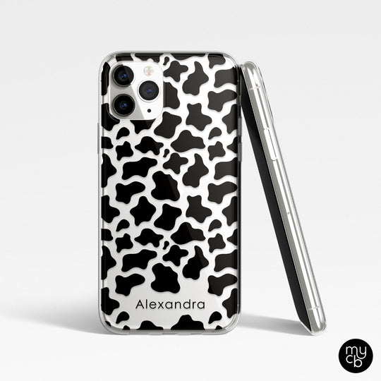 Cow Clear Phone Case