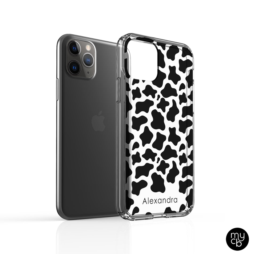 Cow Clear Phone Case