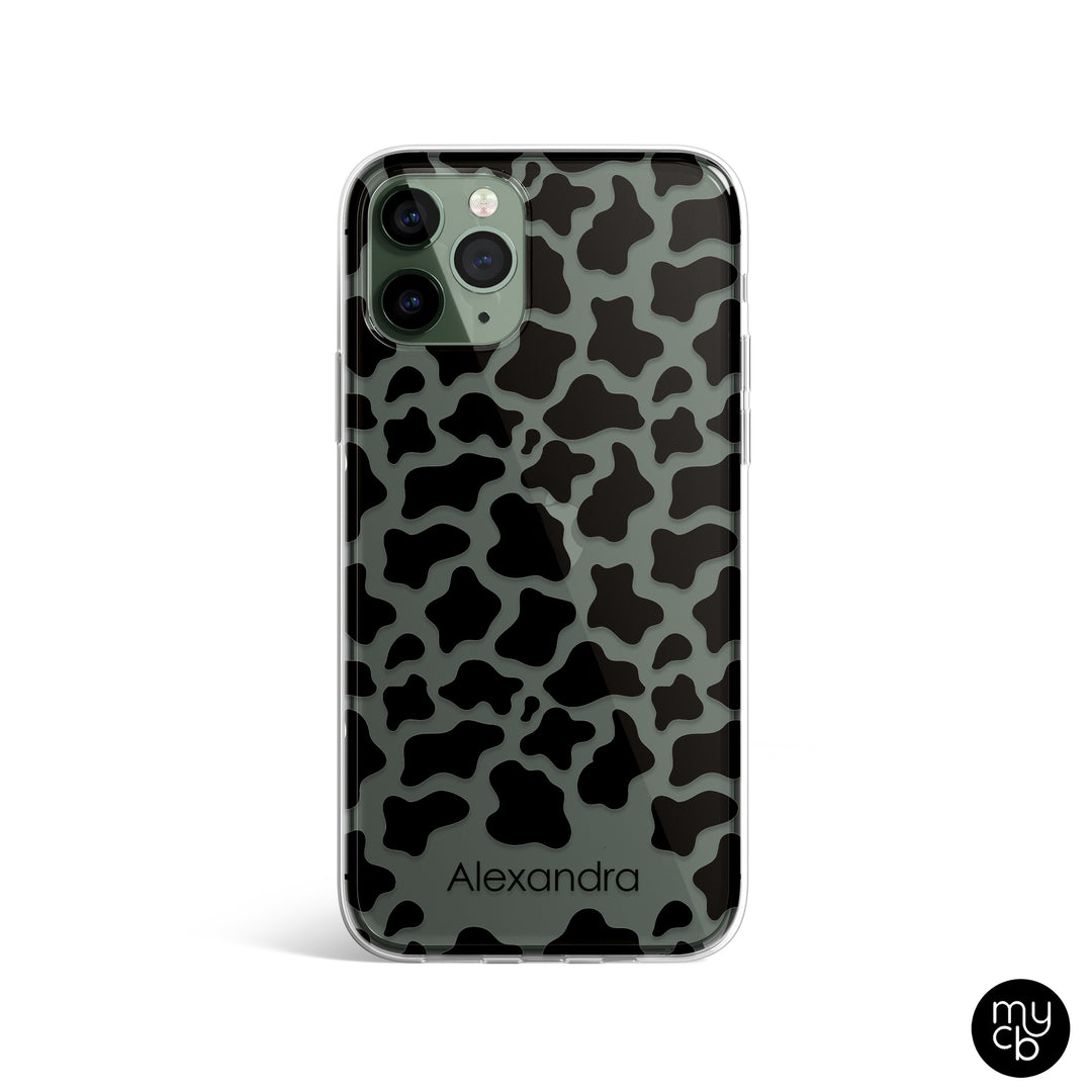 Cow Clear Phone Case