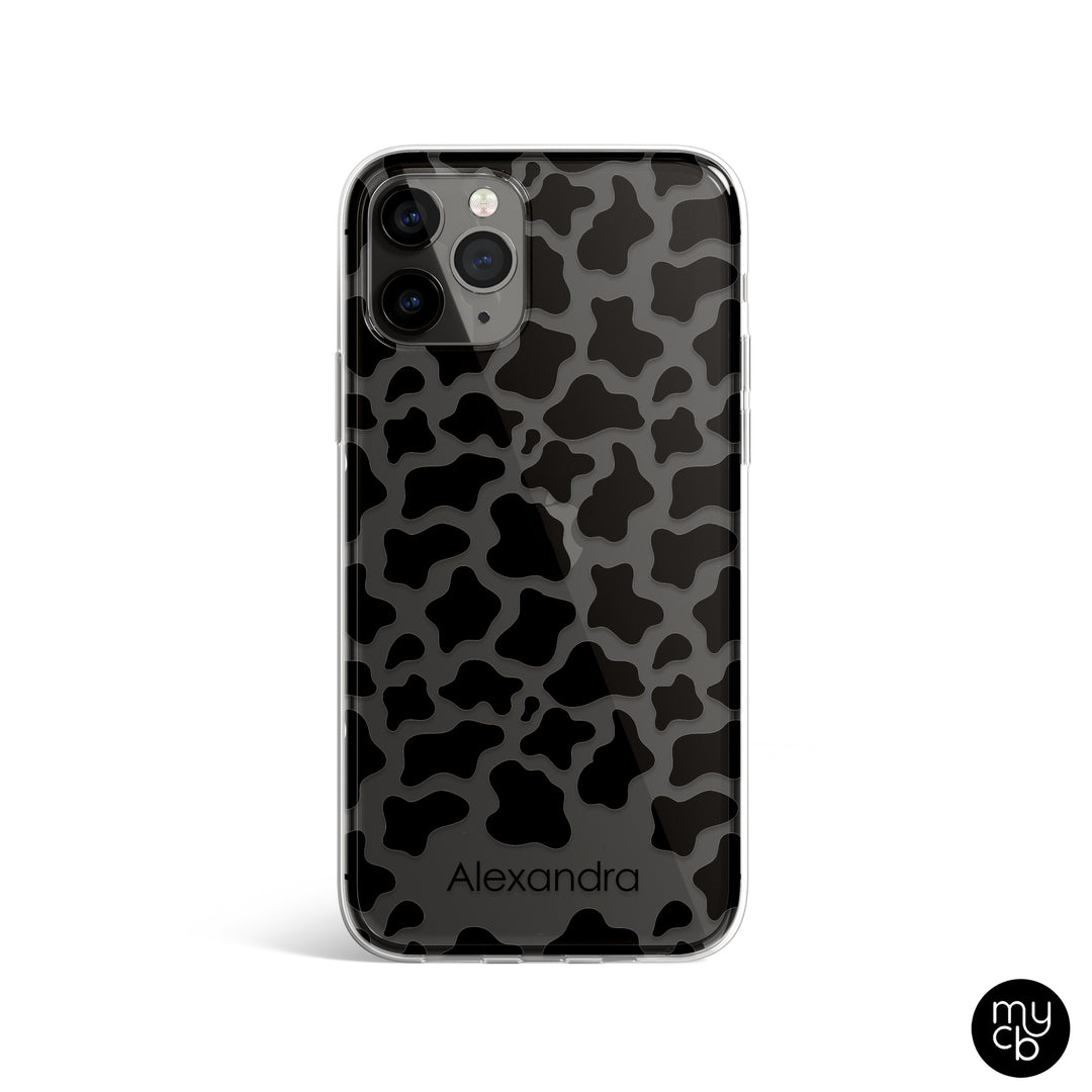 Cow Clear Phone Case