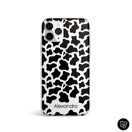 Cow Clear Phone Case