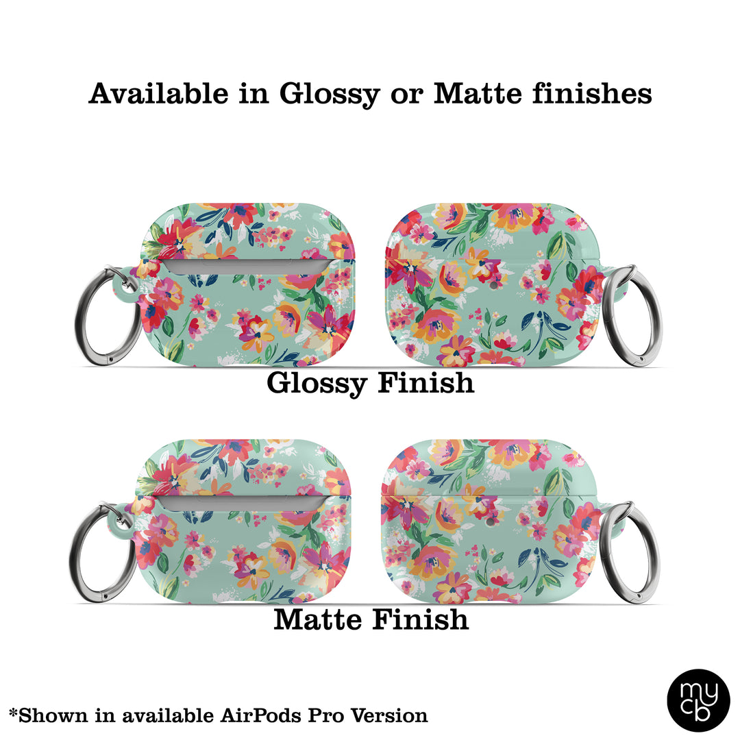 Watercolor Floral AirPods Case