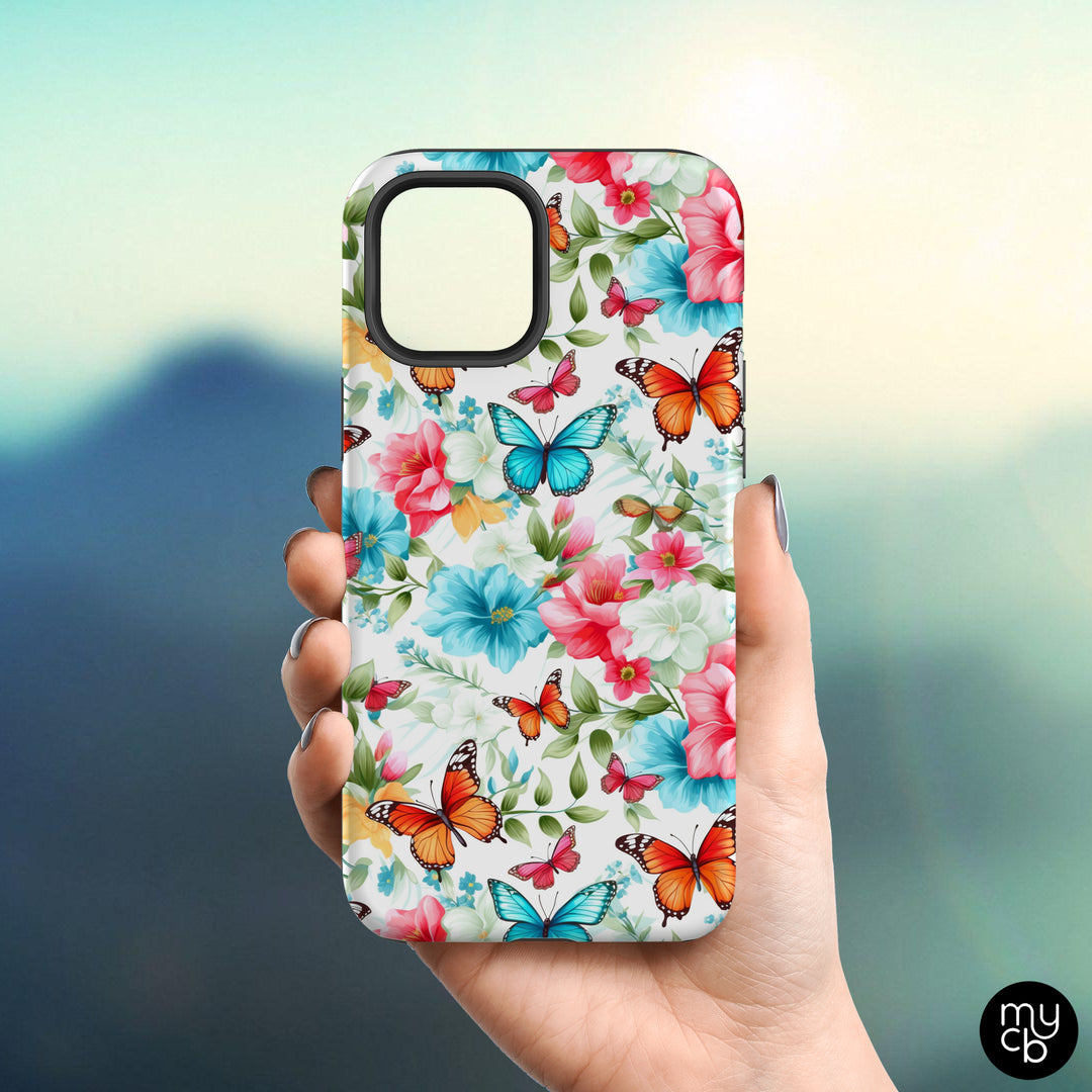 Floral Butterflies MagSafe Phone Case