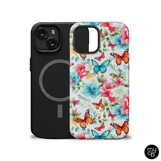 Floral Butterflies MagSafe Phone Case