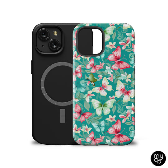 Floral Butterflies Too MagSafe Phone Case