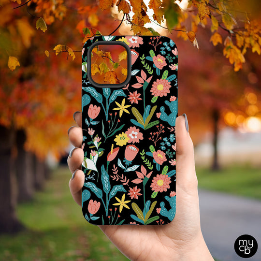 Doodle Floral MagSafe Phone Case