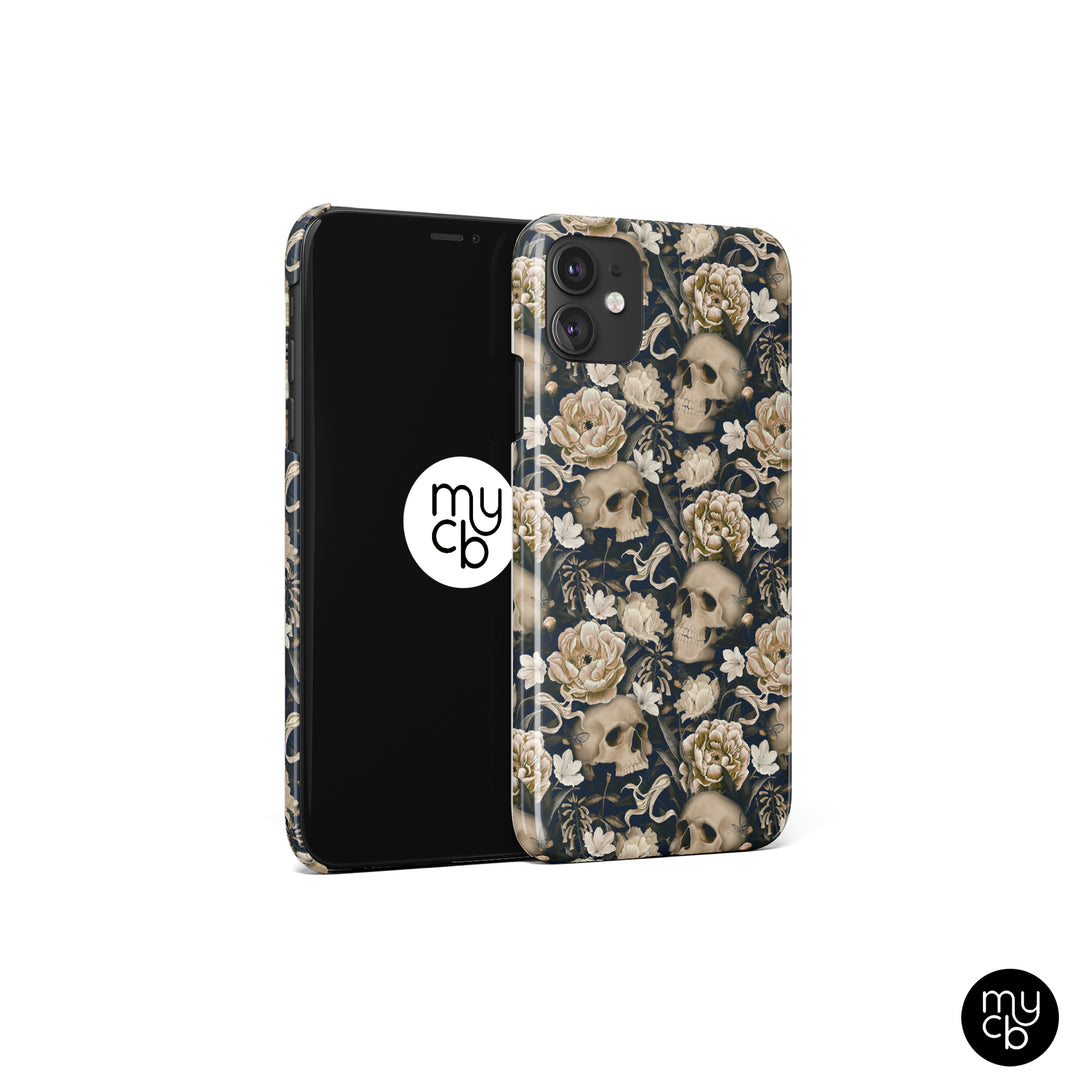 Floral Skulls Phone Case