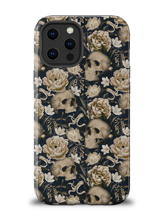 Floral Skulls Phone Case