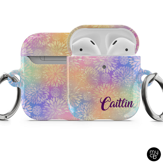 Frosted Floral AirPods Case