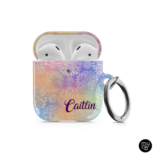 Frosted Floral AirPods Case