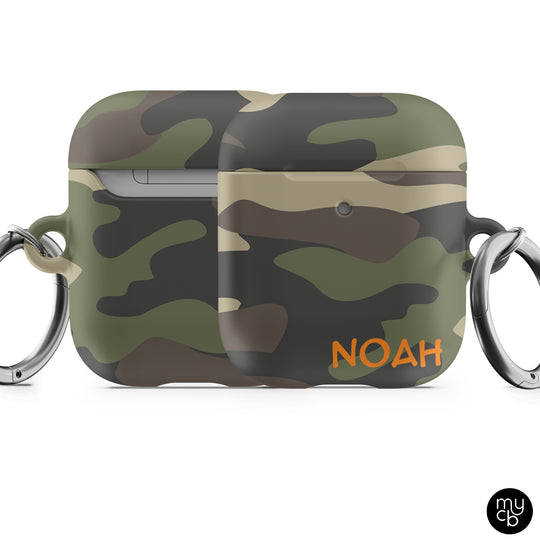 Green Camo AirPods Case