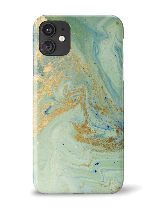 Green Marble Phone Case