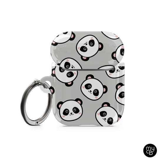 Panda Faces AirPods Case