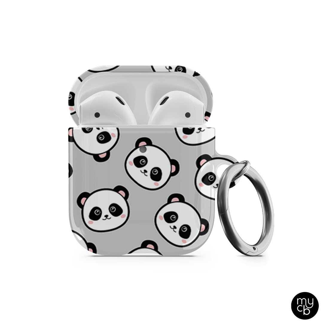 Panda Faces AirPods Case