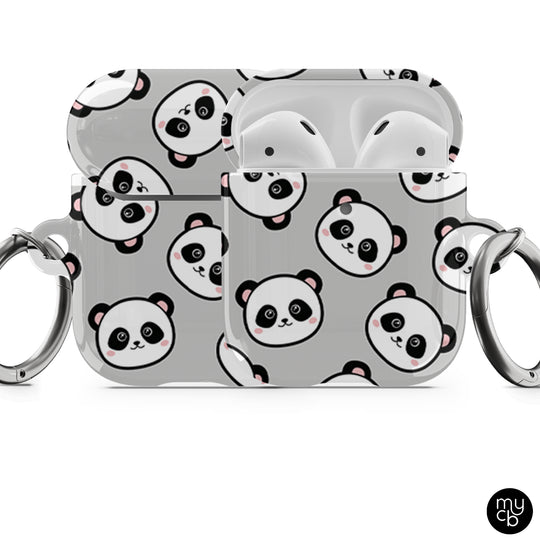 Panda Faces AirPods Case