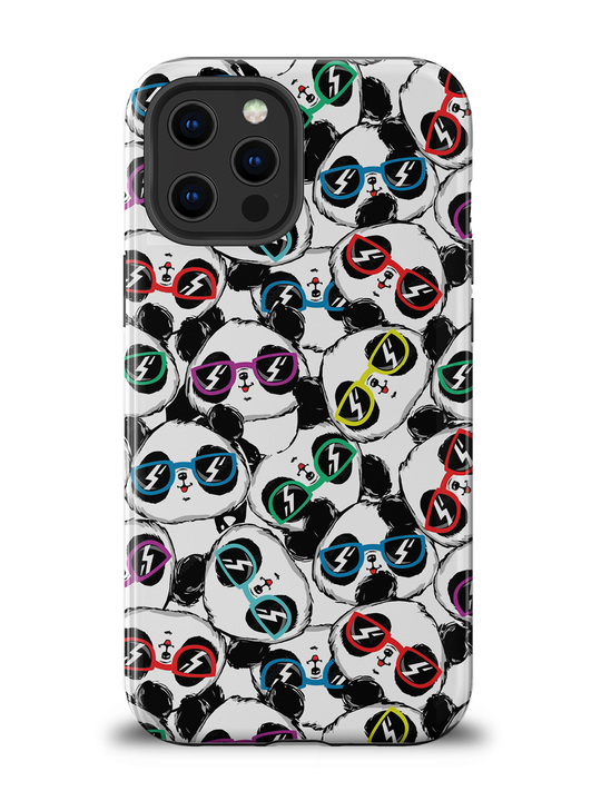 Pandas in Glasses Phone Case