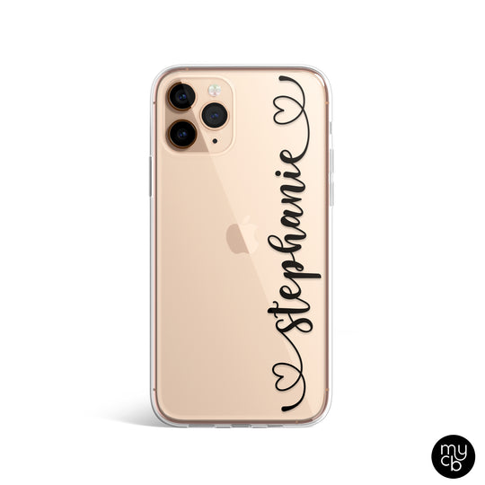 Name Clear Phone Case