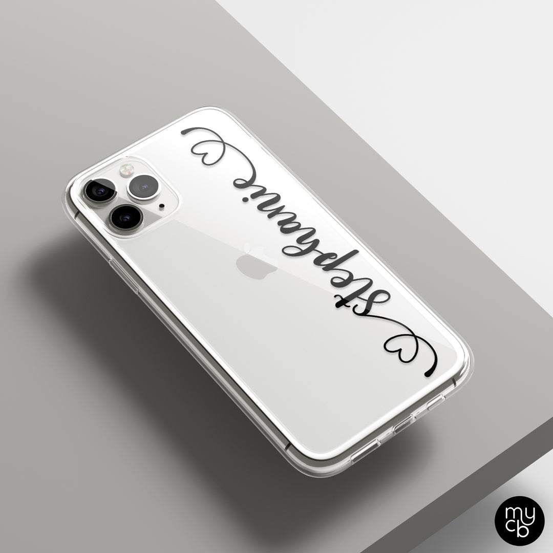 Name Clear Phone Case