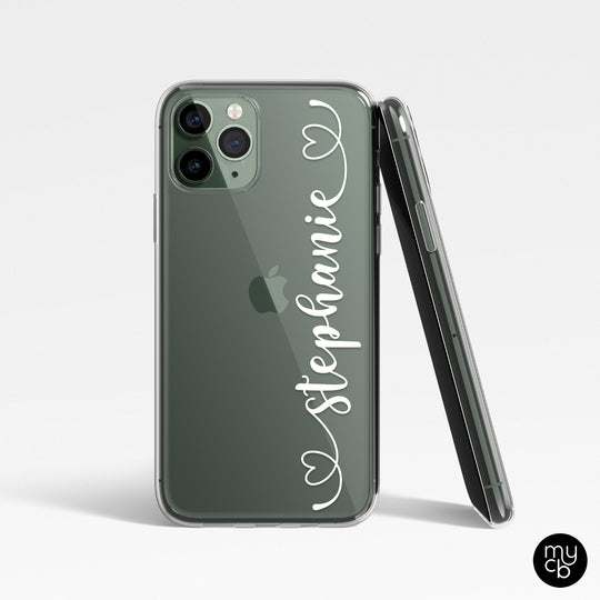 Name Clear Phone Case