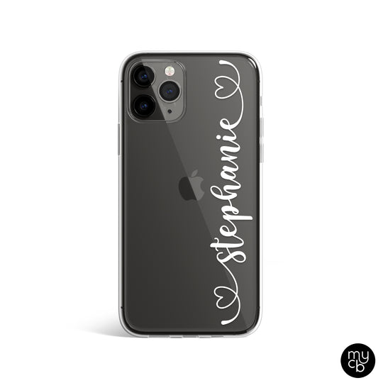 Name Clear Phone Case