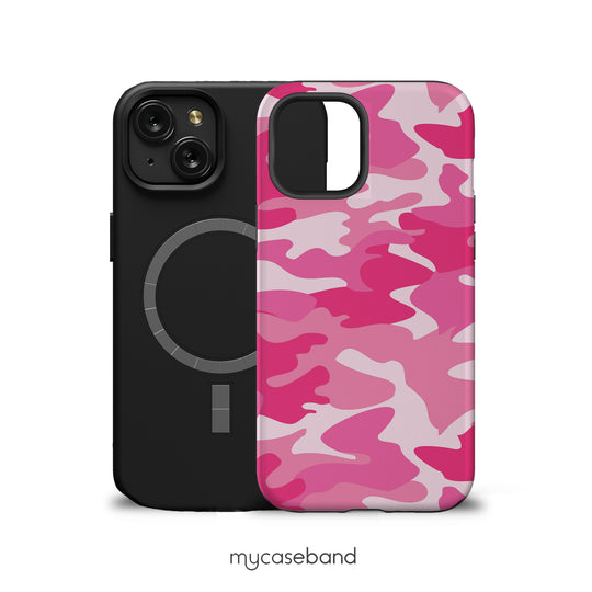 Pink Camo MagSafe Phone Case