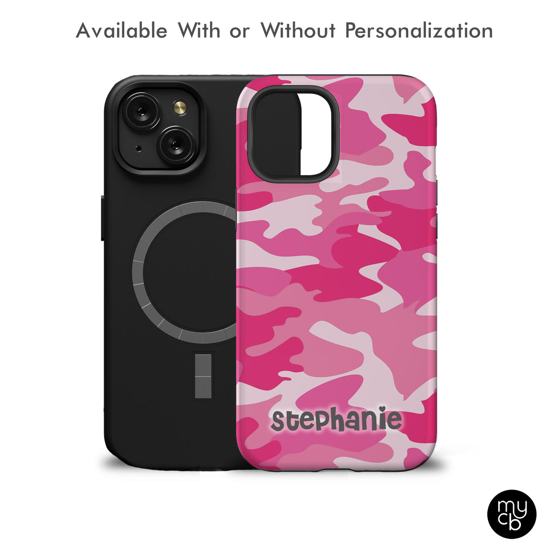 Pink Camo MagSafe Phone Case