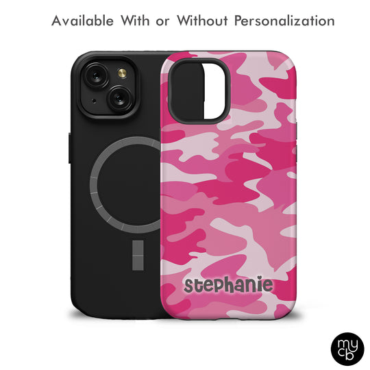 Pink Camo MagSafe Phone Case