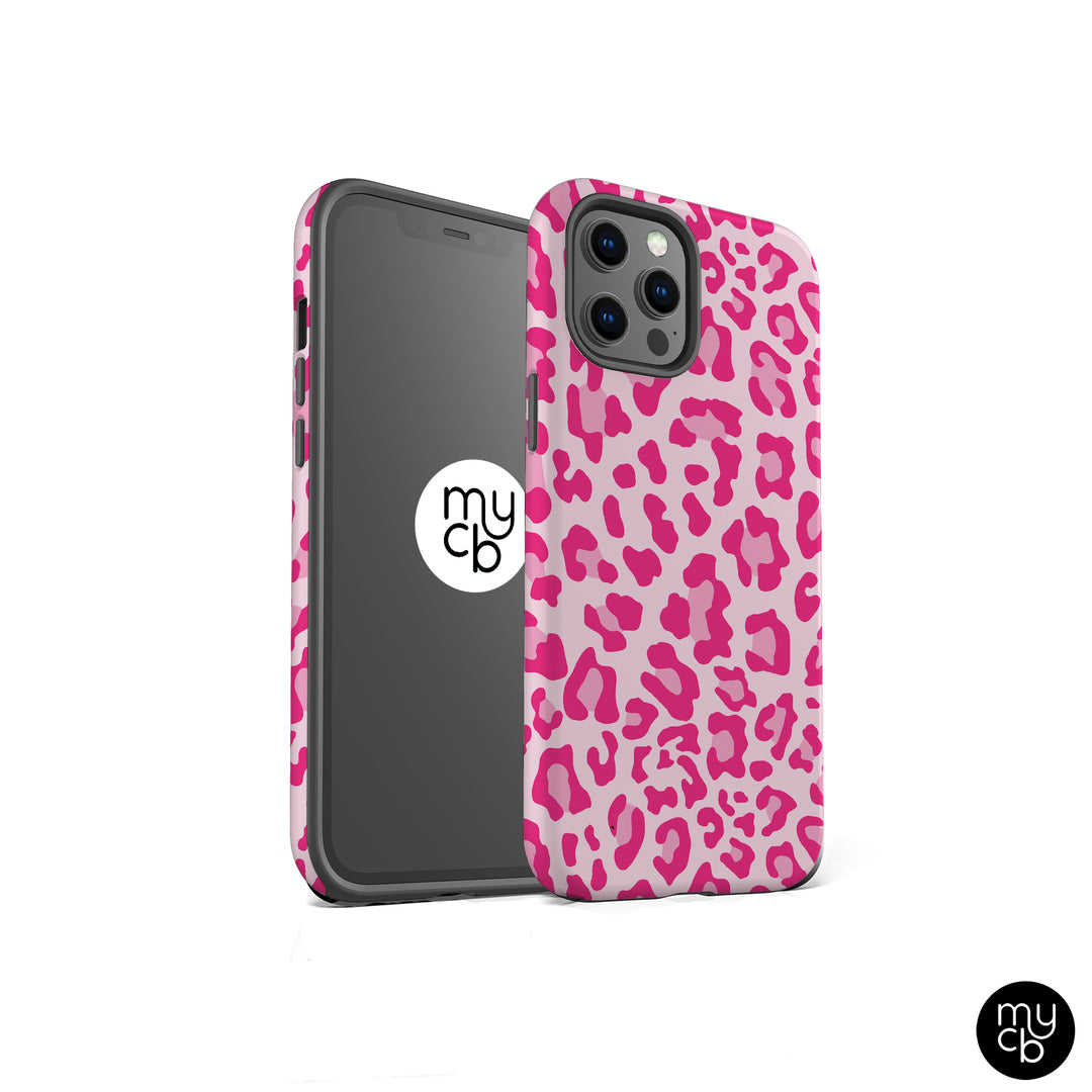 Pink Cheetah MagSafe Phone Case