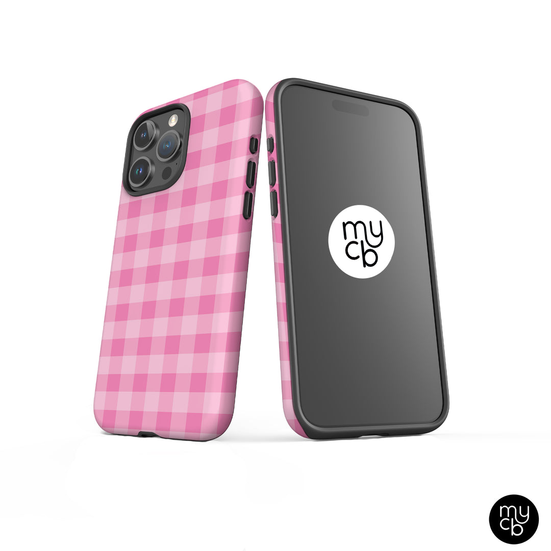 Pink Gingham Phone Case