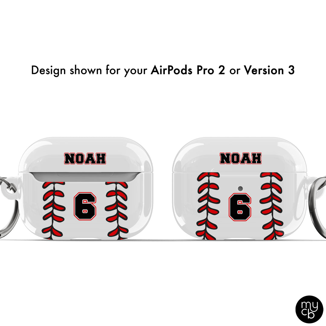 Baseball AirPods Case