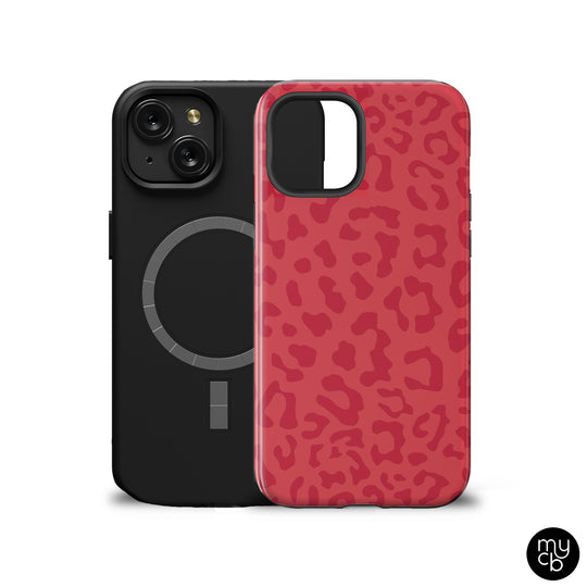 Red Leopard MagSafe Phone Case