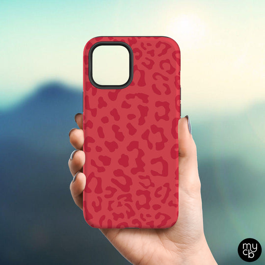 Red Leopard MagSafe Phone Case