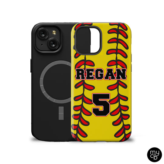 Softball MagSafe Phone Case