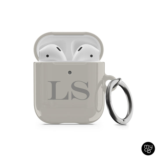 Stone Initials AirPods Case