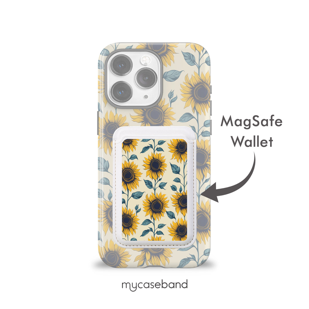 Sunflowers MagSafe Wallet