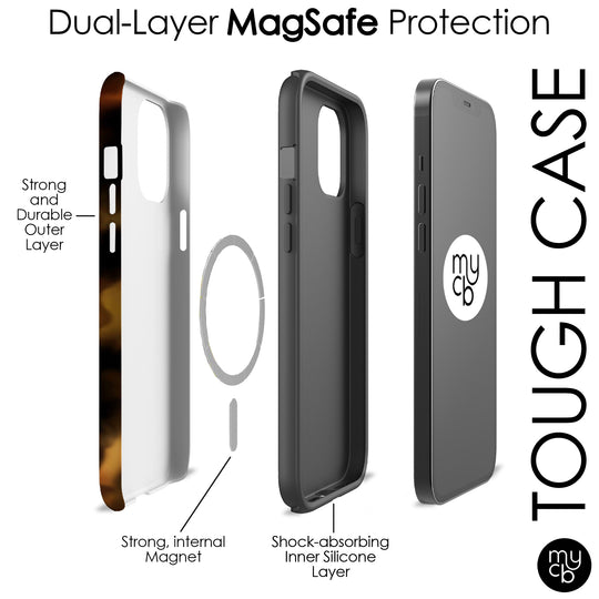 Tortoise Shell MagSafe Phone Case